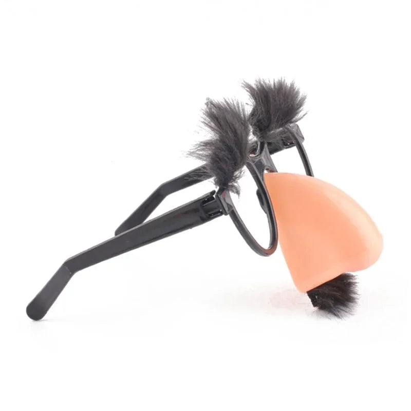 Halloween Disguise Glasses and Mustache Funny Big Nose