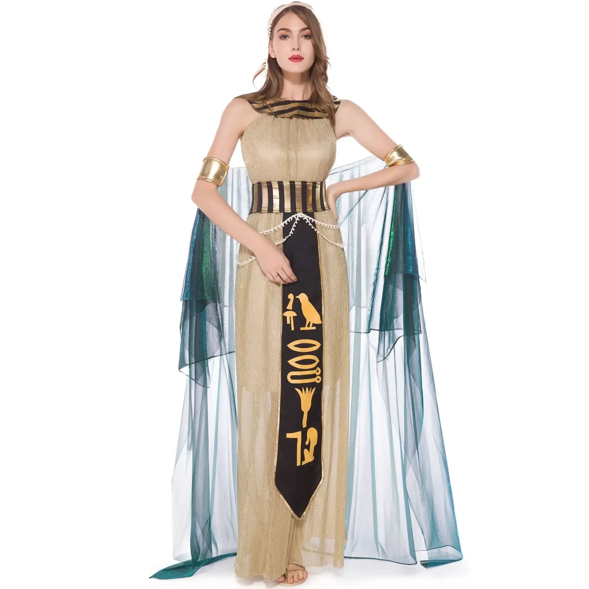 Pharaoh & Cleopatra Couple Costume: Egyptian Halloween Cosplay