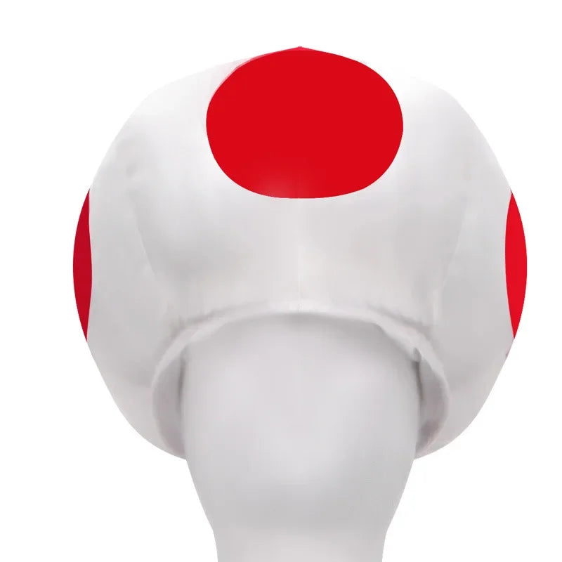 Super Mario Toad Cosplay Costumes Halloween Toad Role Playing Performance Outfit