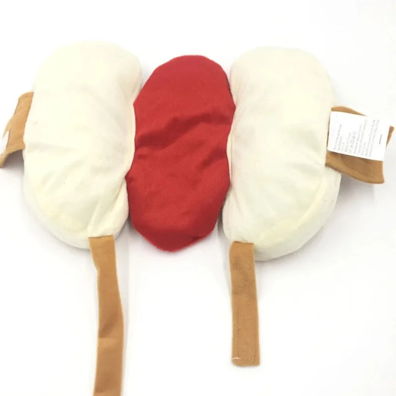 Hot Dog Dachshund Costume: Funny Adjustable Halloween Pet Suit