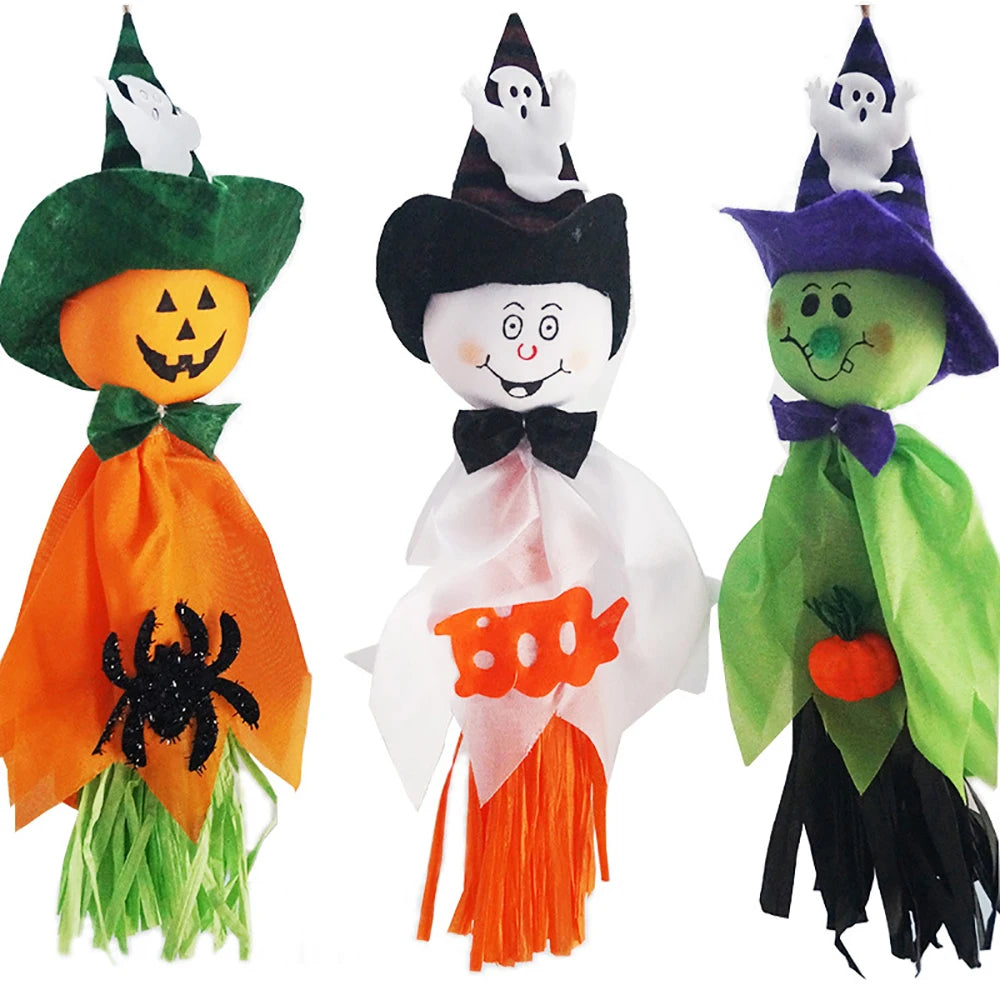 Cute Ghost Doll Pendant: Halloween Haunted Hanging Prop