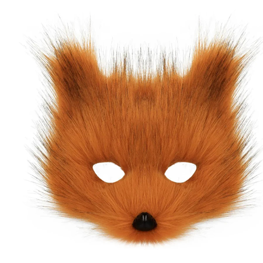 Halloween Ball Masks Animal Wolf Fox Make-up Masks