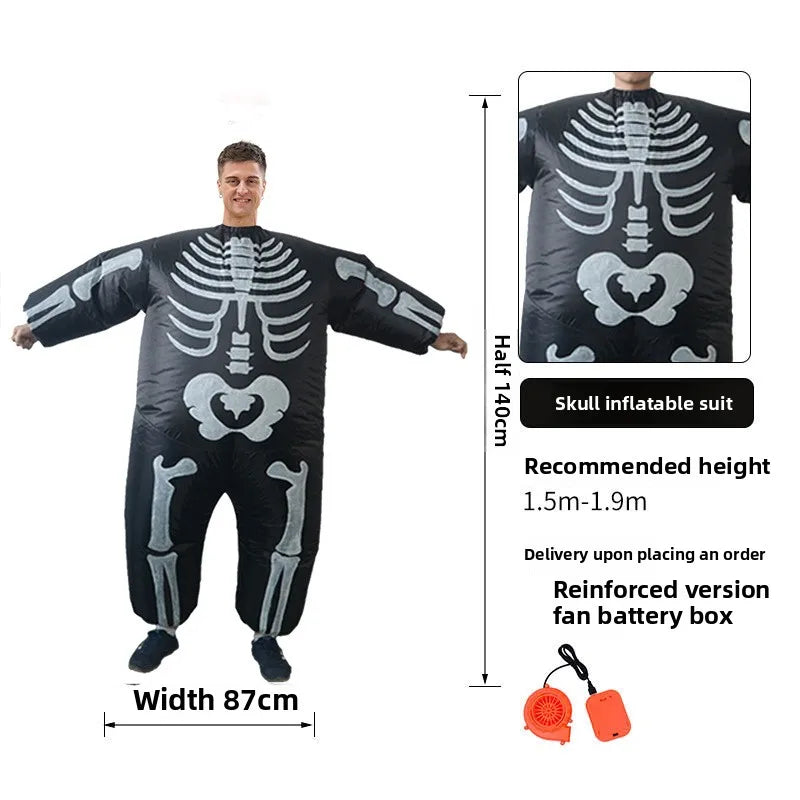 Horror Ghost Inflatable Costume Halloween Stage Performance Costume and Festival Party Costume