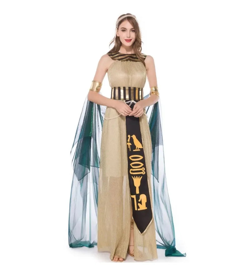 Pharaoh & Cleopatra Couple Costume: Egyptian Halloween Cosplay