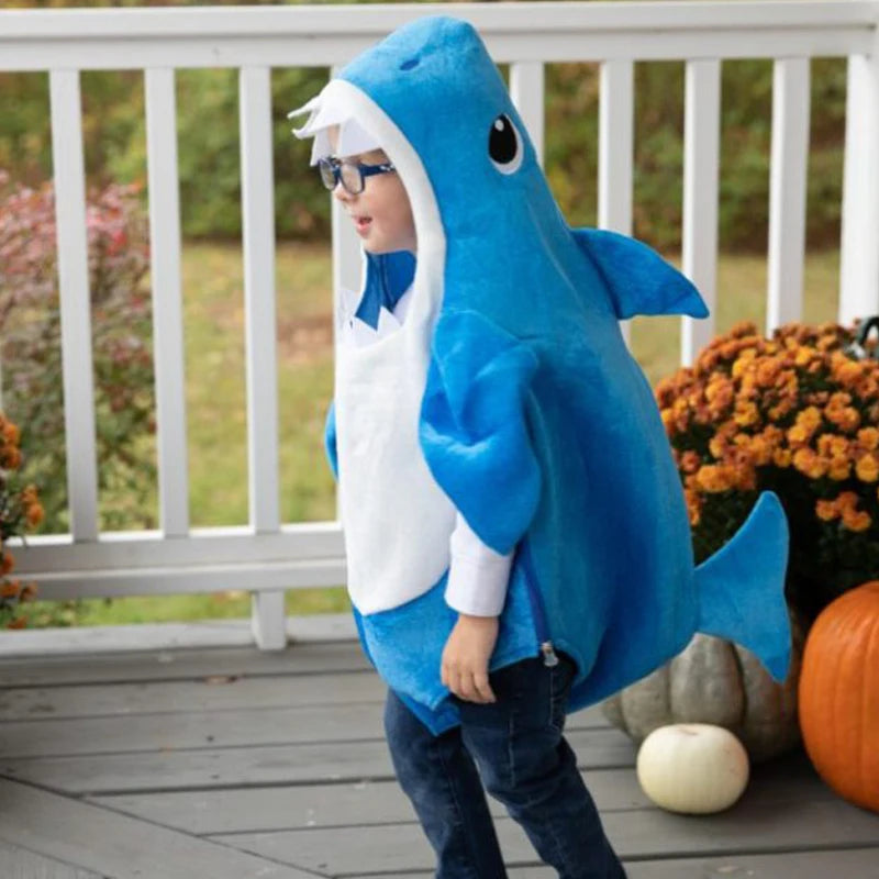 Toddler Family Shark Cosplay Costume Halloween Party