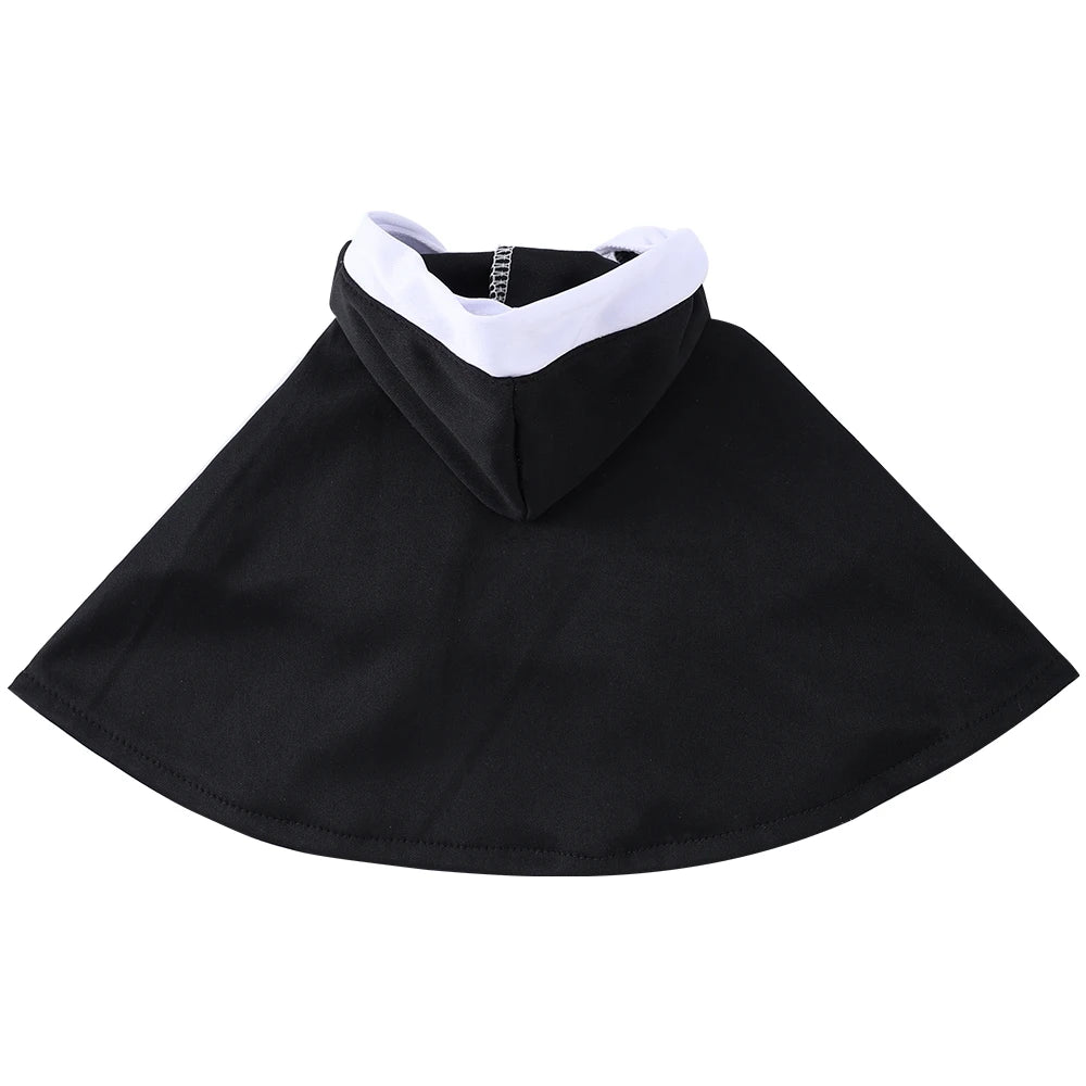 Jesus Nun Cat Cosplay Costume: Halloween Pet Dress-Up