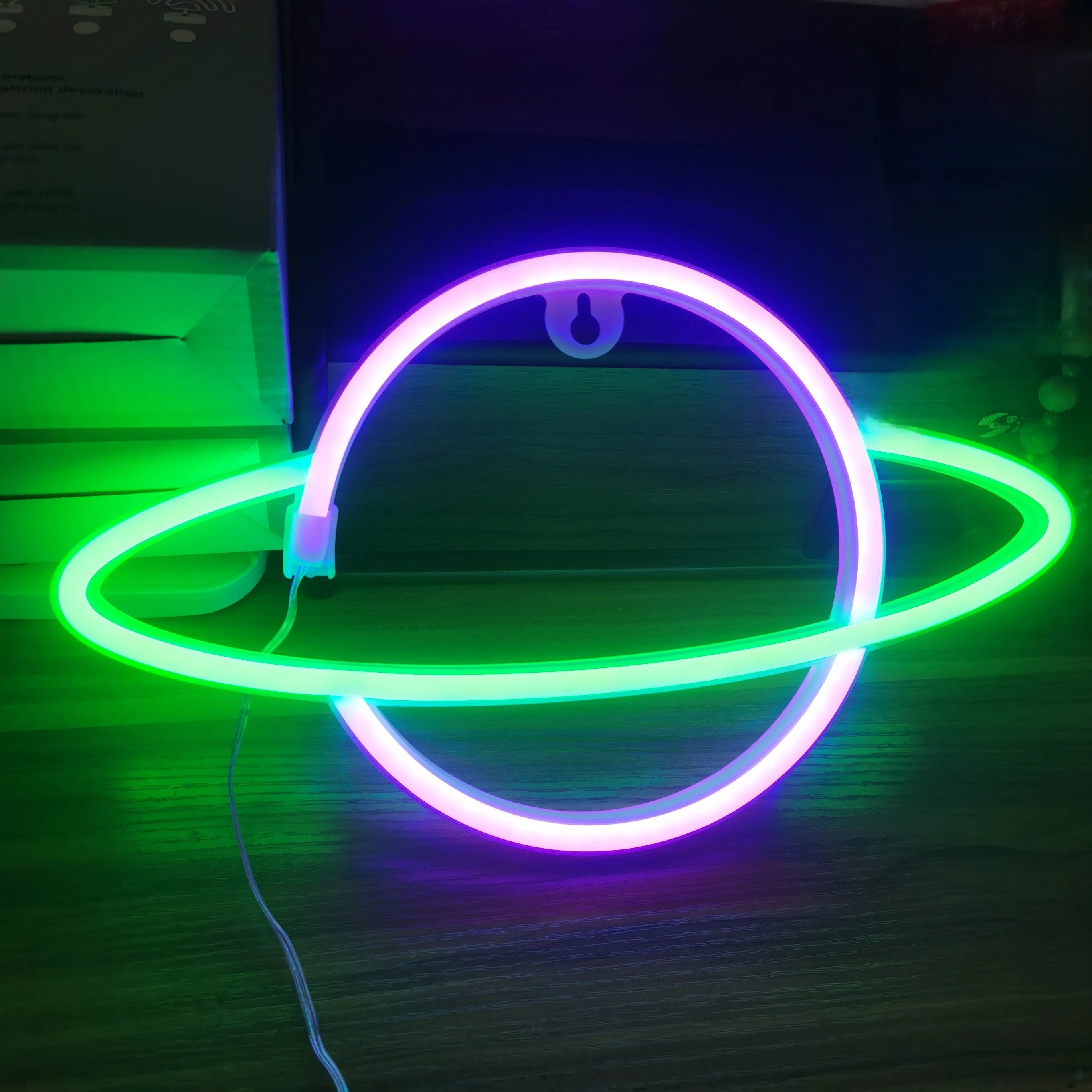 LED Neon Bat Spirit Wall Decor: USB/Battery Halloween Glow
