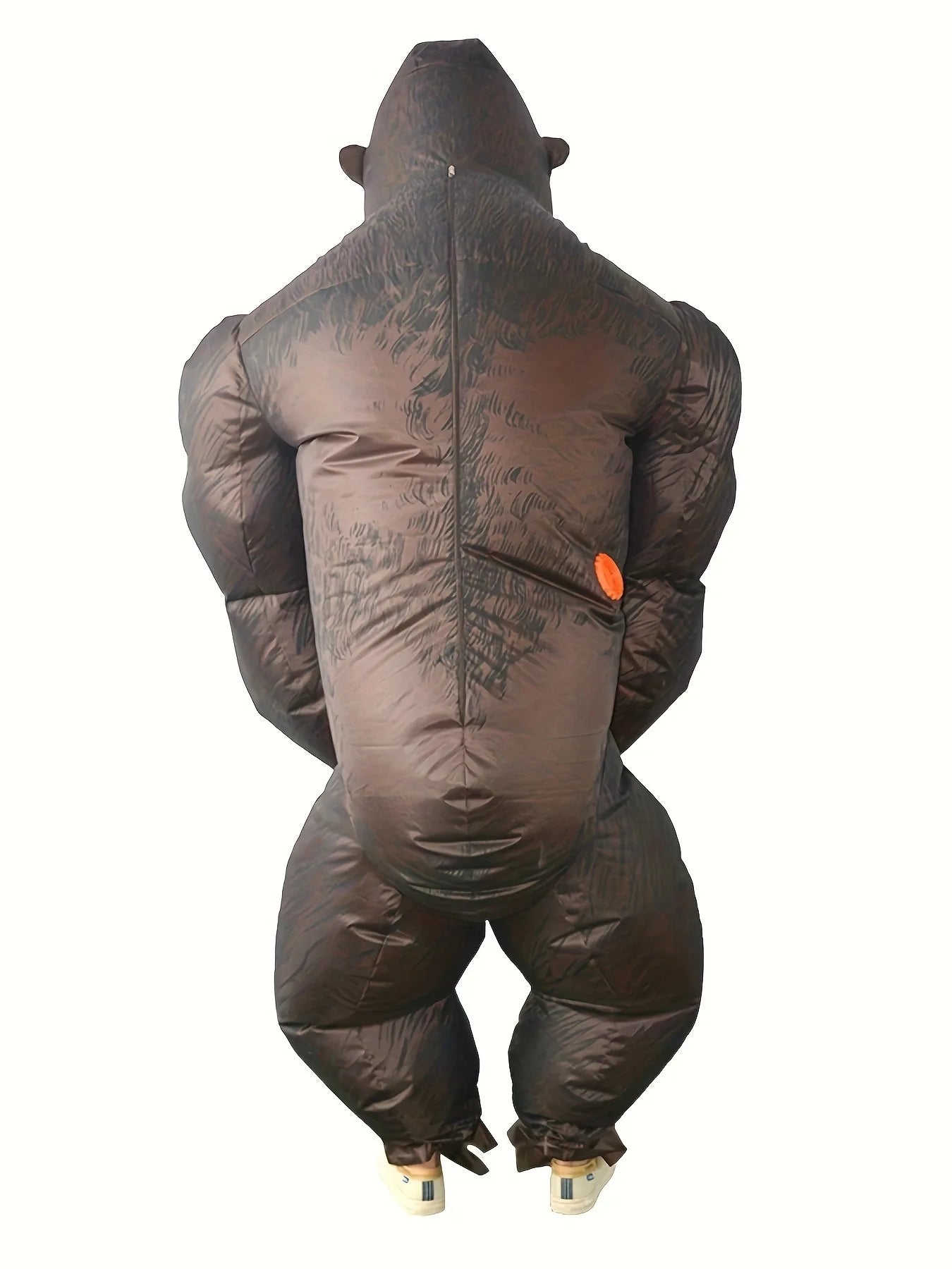 Adult Gorilla Inflatable Costume for Halloween Makeup Ball - Fun Size-Inflated Primate Suit