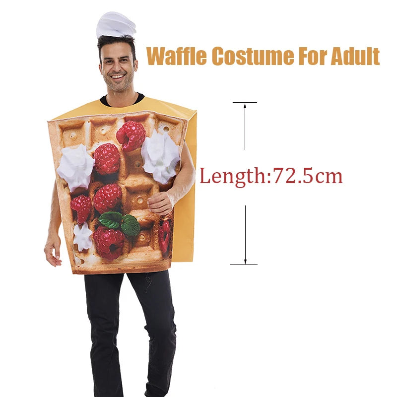 Food-Themed Couple Costumes: Hot Dog, Pizza, Cupcake & More Unisex Halloween Sets
