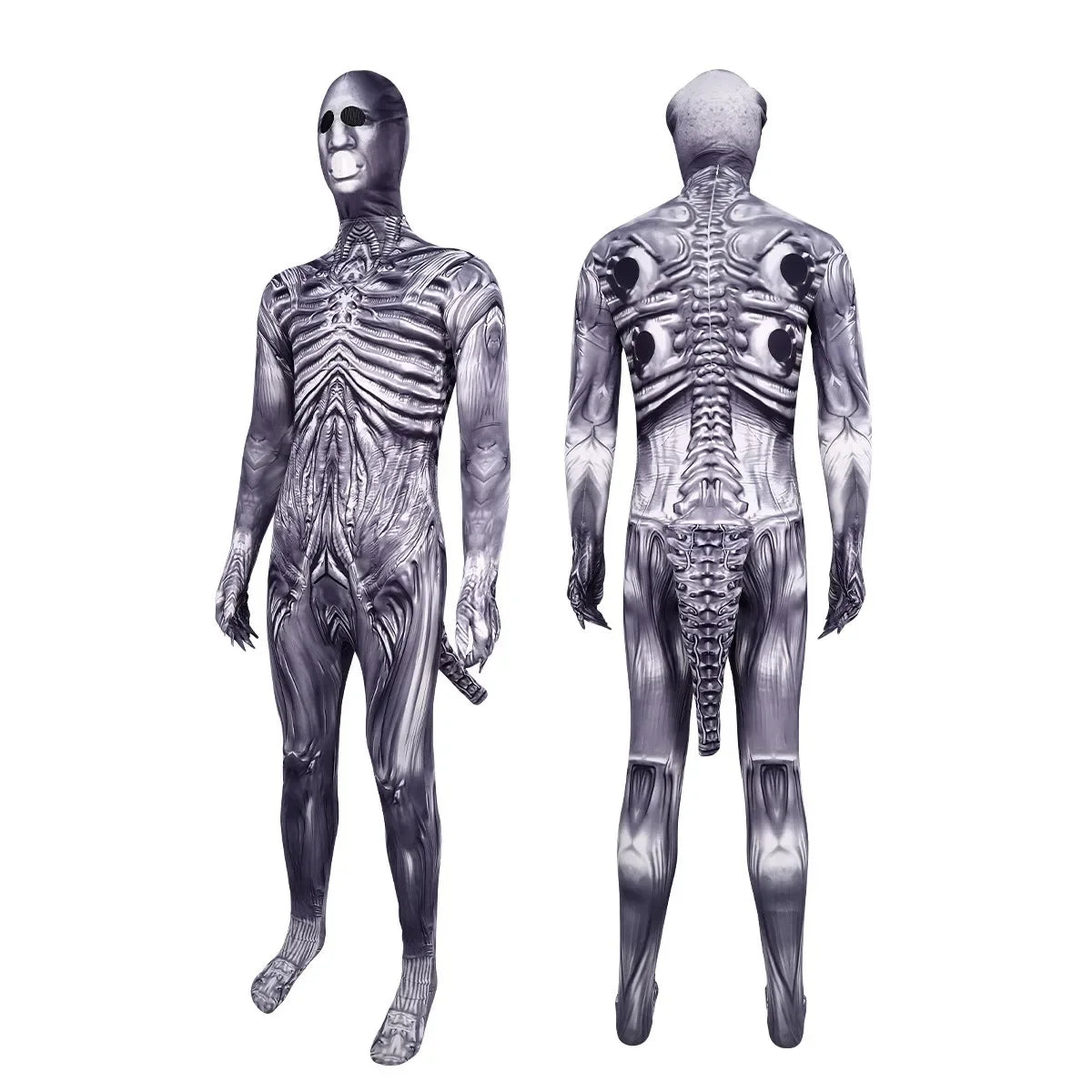 Xenomorph Alien Romulus Jumpsuit: Adult/Kids Horror Cosplay Costume