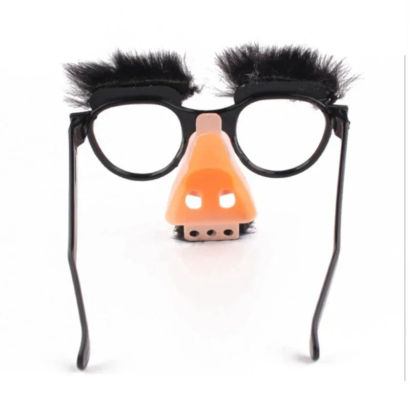 Halloween Disguise Glasses and Mustache Funny Big Nose