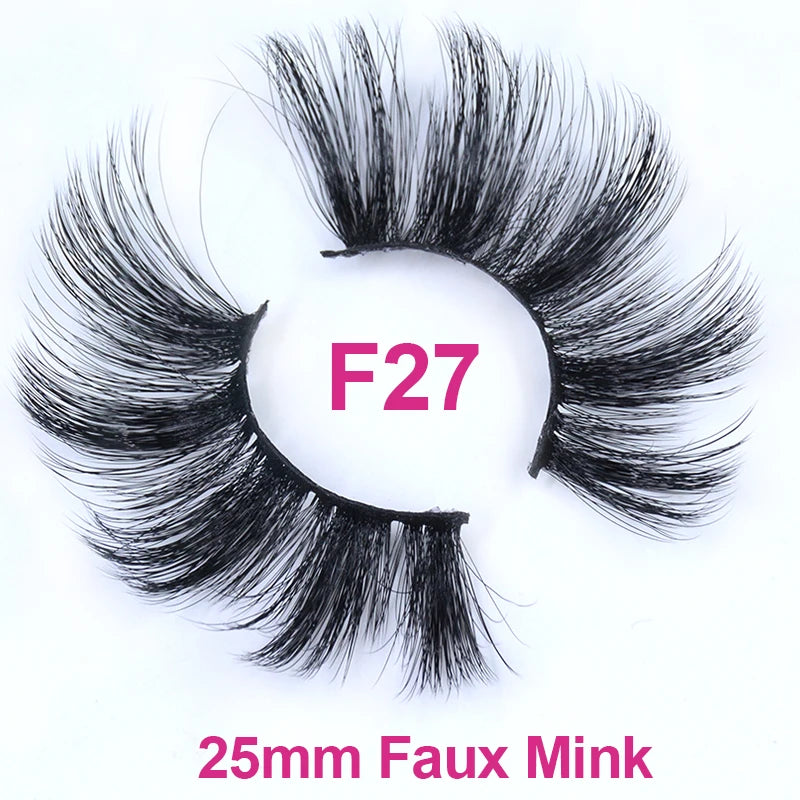 Kekelash halloween colored rainbow real mink eyelash lashes