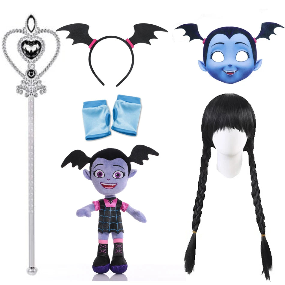 Vampirina Vampire Cosplay Dress: Kids' Halloween Party Costume