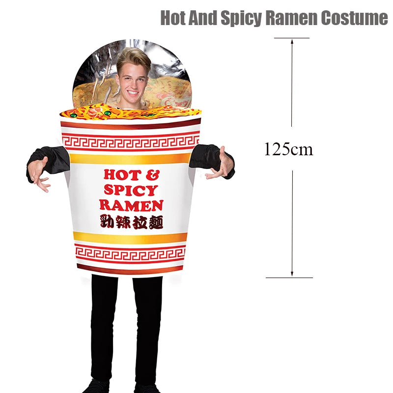 Food-Themed Couple Costumes: Hot Dog, Pizza, Cupcake & More Unisex Halloween Sets