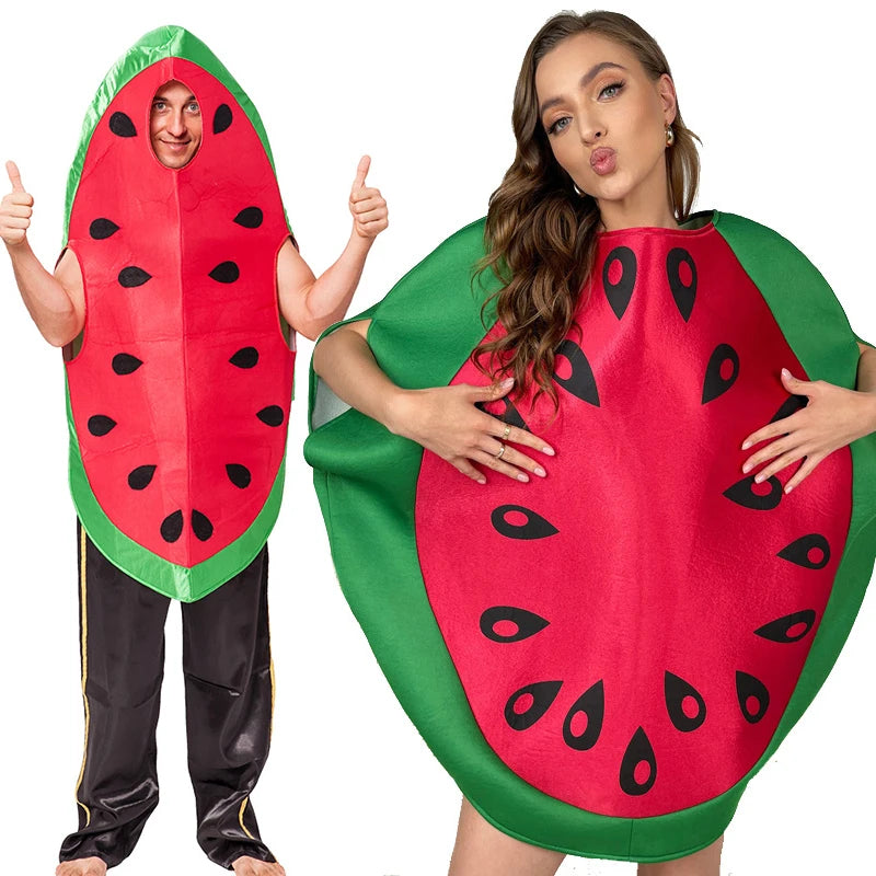 Food-Themed Couple Costumes: Hot Dog, Pizza, Cupcake & More Unisex Halloween Sets