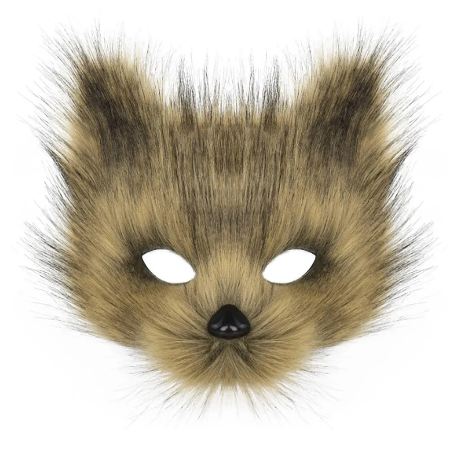 Halloween Ball Masks Animal Wolf Fox Make-up Masks