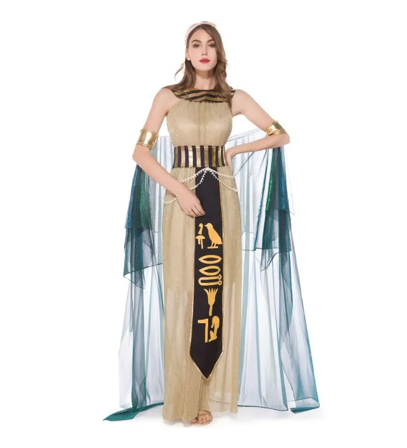 Pharaoh & Cleopatra Couple Costume: Egyptian Halloween Cosplay
