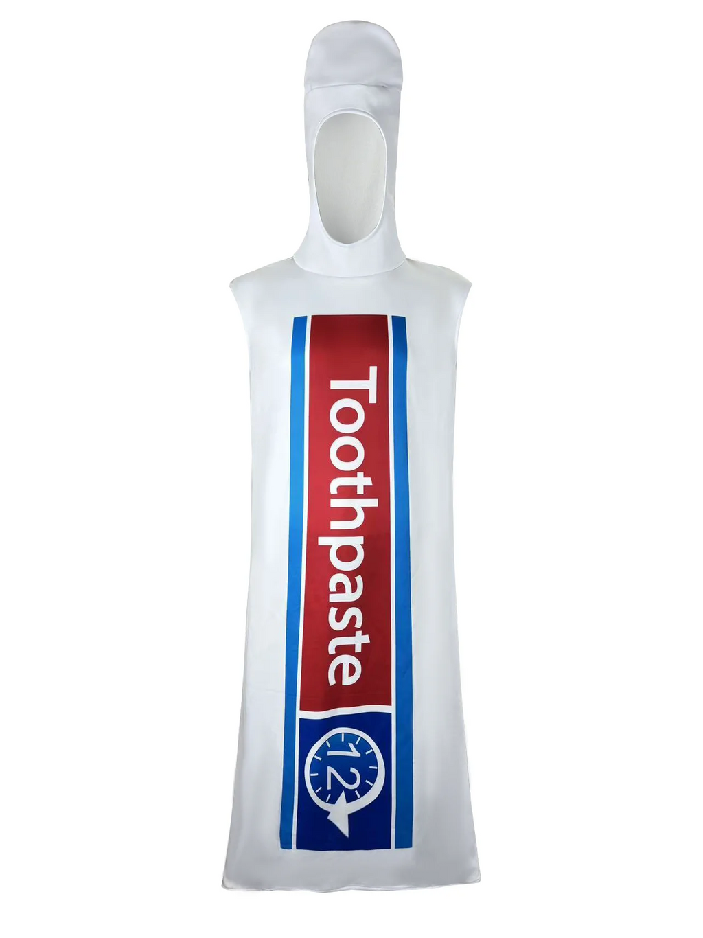 Toothbrush & Toothpaste Couples Costume: Funny Halloween Role-Play Set