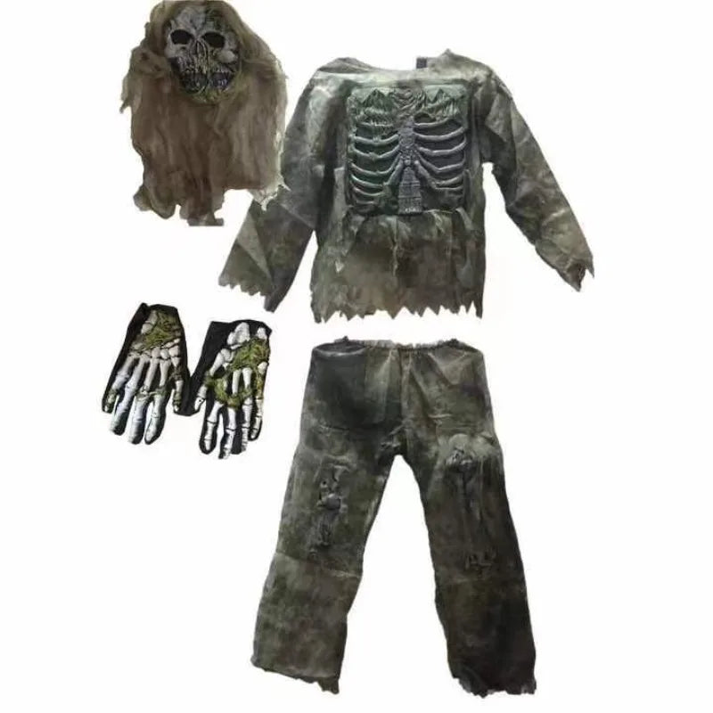 Creations Zombie Costume for Kids Adult Scary Skeleton Living Dead Zombie Costume Monsters Costume for Halloween Spooktacular