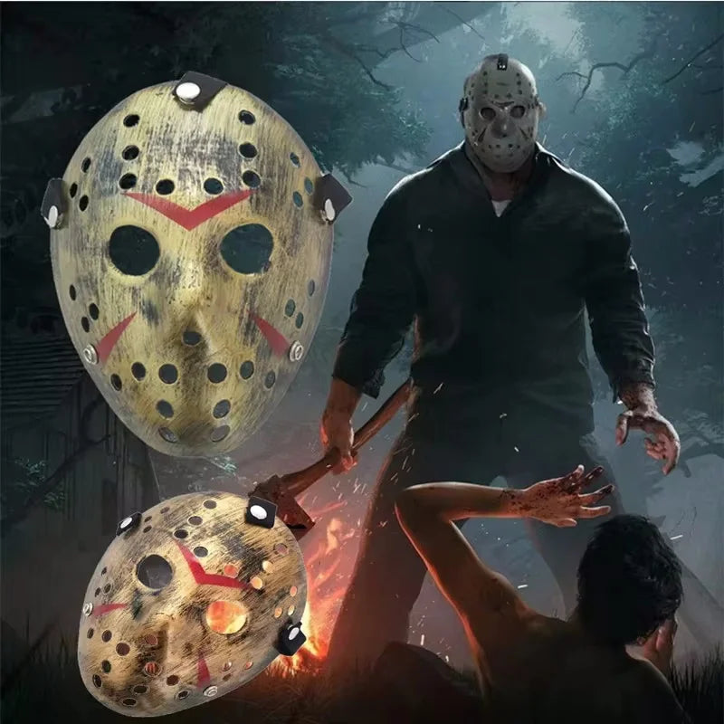 Jason Voorhees Hockey Mask: Friday the 13th Horror Cosplay Mask