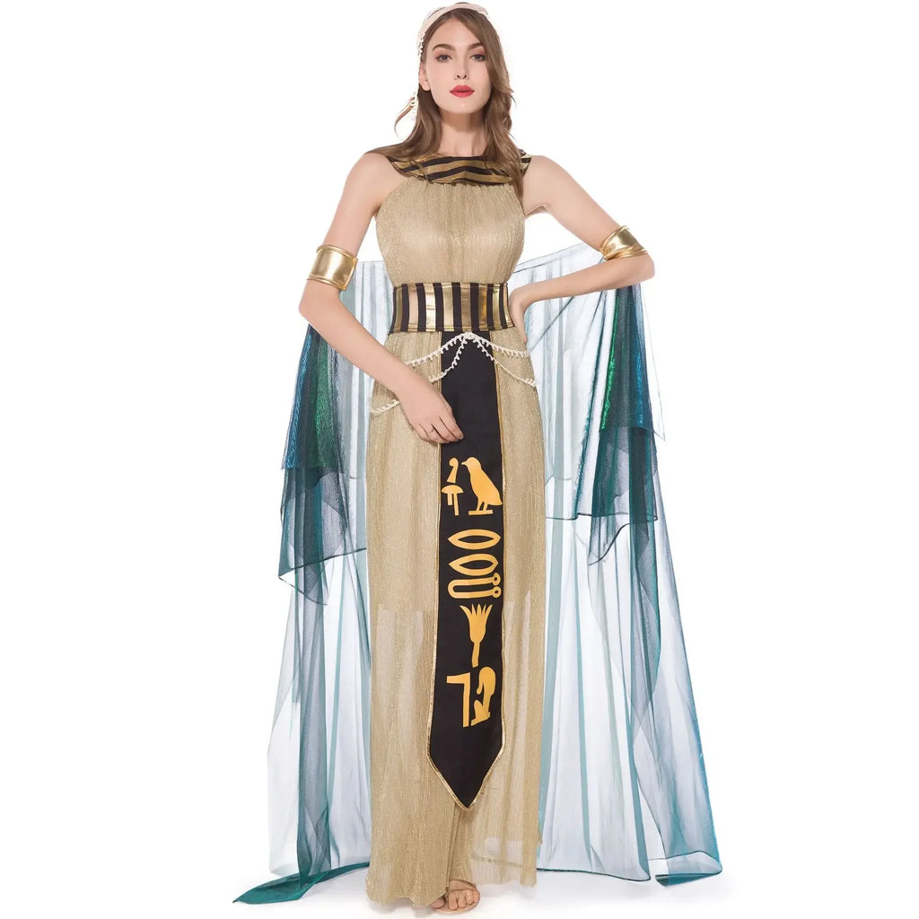Pharaoh & Cleopatra Couple Costume: Egyptian Halloween Cosplay