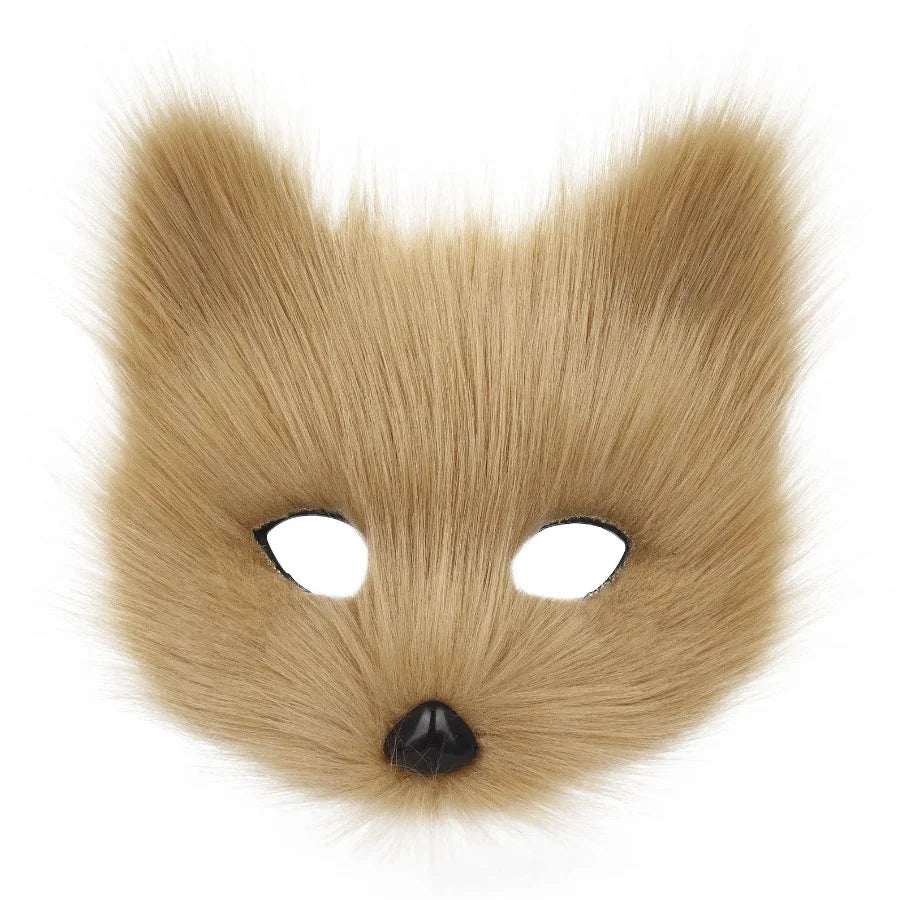 Halloween Ball Masks Animal Wolf Fox Make-up Masks