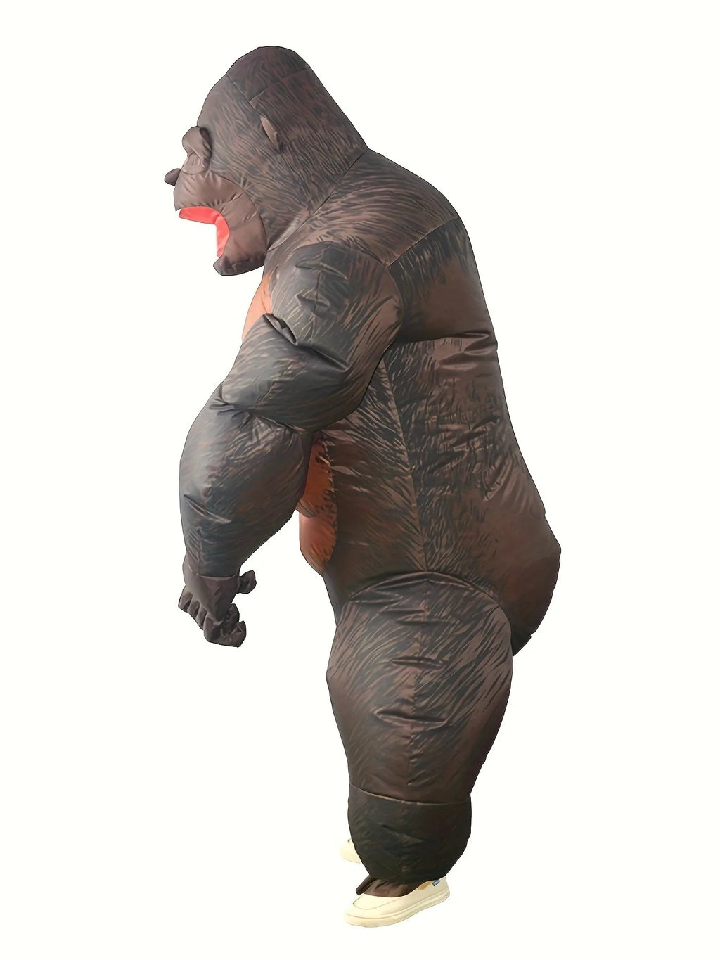 Adult Gorilla Inflatable Costume for Halloween Makeup Ball - Fun Size-Inflated Primate Suit