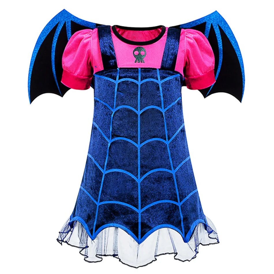 Vampirina Vampire Cosplay Dress: Kids' Halloween Party Costume
