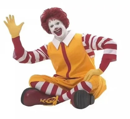 Yellow Uncle Clown Jumpsuit: Parent-Child Cosplay Costume