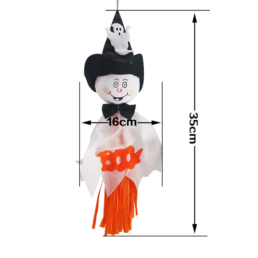 Cute Ghost Doll Pendant: Halloween Haunted Hanging Prop
