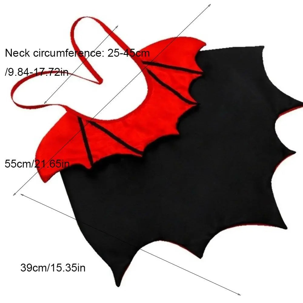 Bat Transformation Pet Cloak: Halloween Cat Cosplay Costume