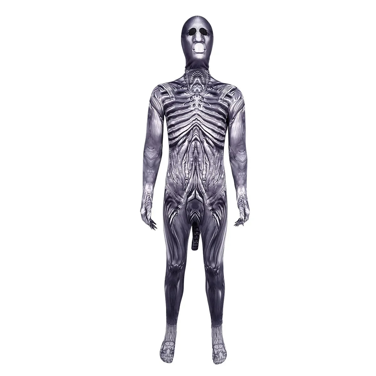 Xenomorph Alien Romulus Jumpsuit: Adult/Kids Horror Cosplay Costume