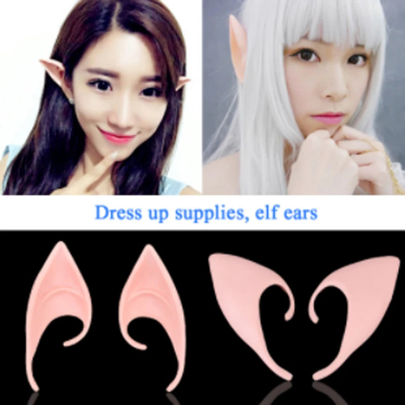 Mysterious Angel Elf Ears Latex Ears for Fairy