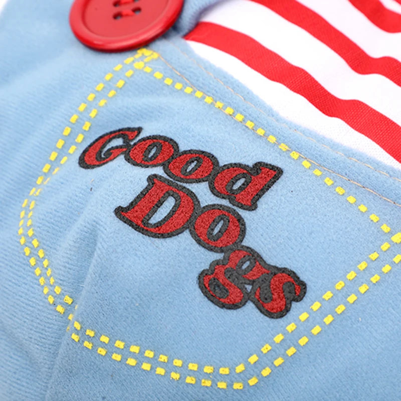 Funny Cat Cosplay Jumpsuit: Warm Halloween Pet Costume for Dogs & Cats