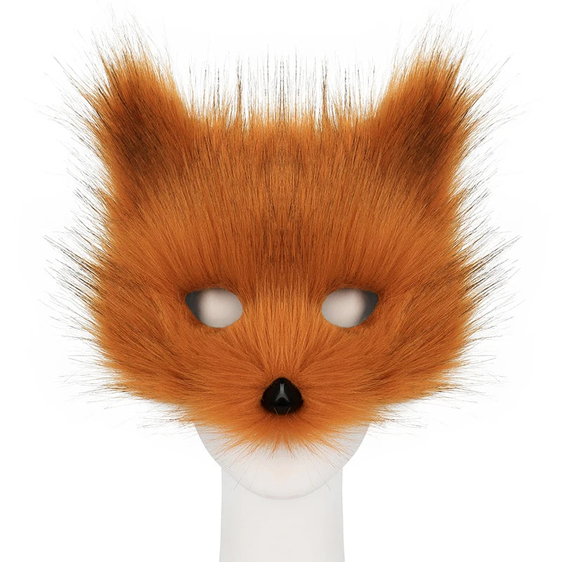 Halloween Ball Masks Animal Wolf Fox Make-up Masks