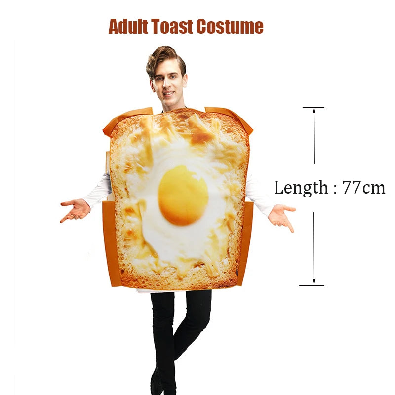 Food-Themed Couple Costumes: Hot Dog, Pizza, Cupcake & More Unisex Halloween Sets