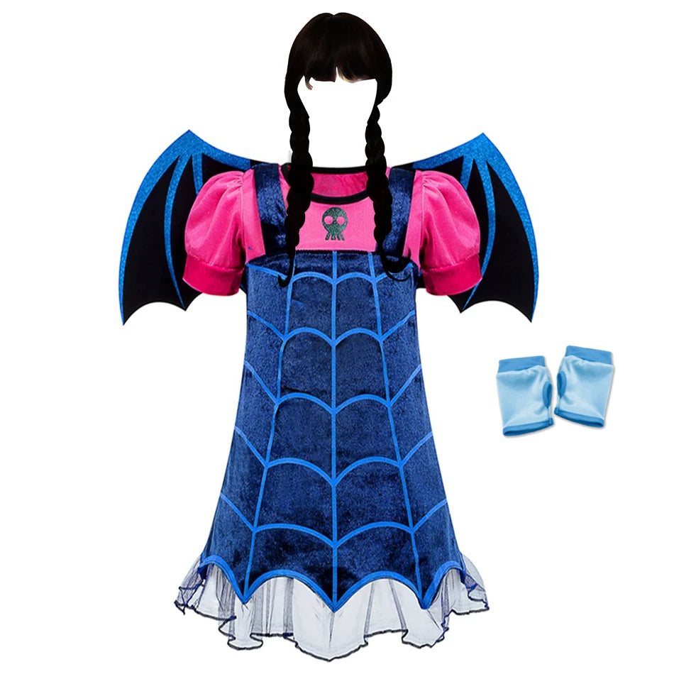 Vampirina Vampire Cosplay Dress: Kids' Halloween Party Costume