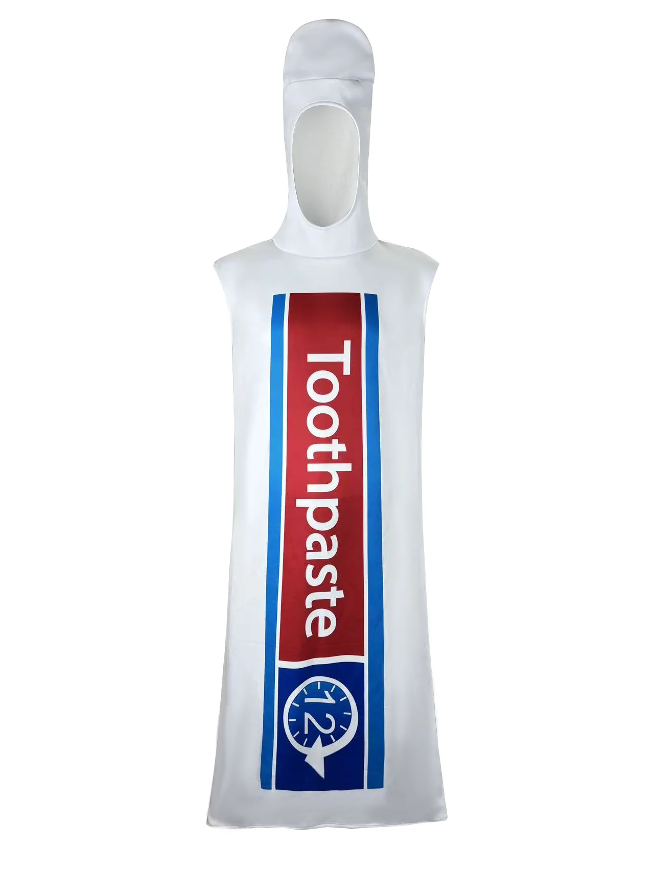 Toothbrush & Toothpaste Couples Costume: Funny Halloween Role-Play Set