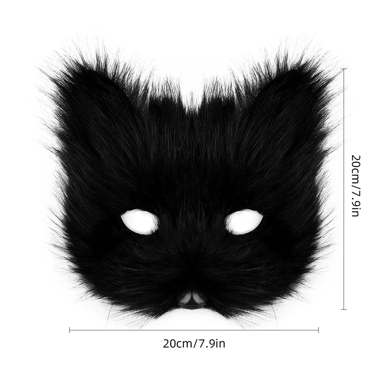 Halloween Ball Masks Animal Wolf Fox Make-up Masks