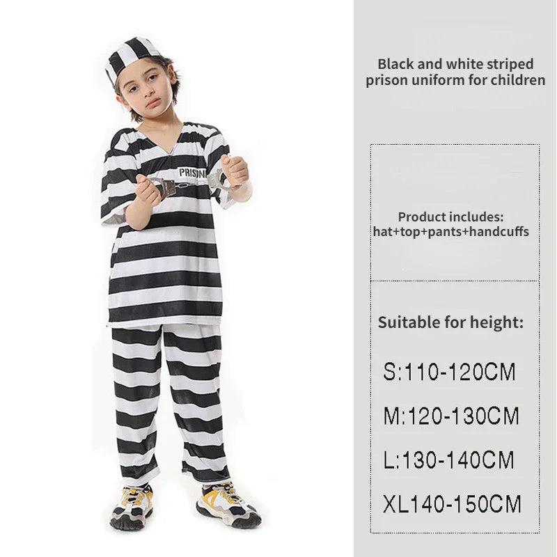 Adult Orange Prisoner Jumpsuit: Halloween Jailbird Costume